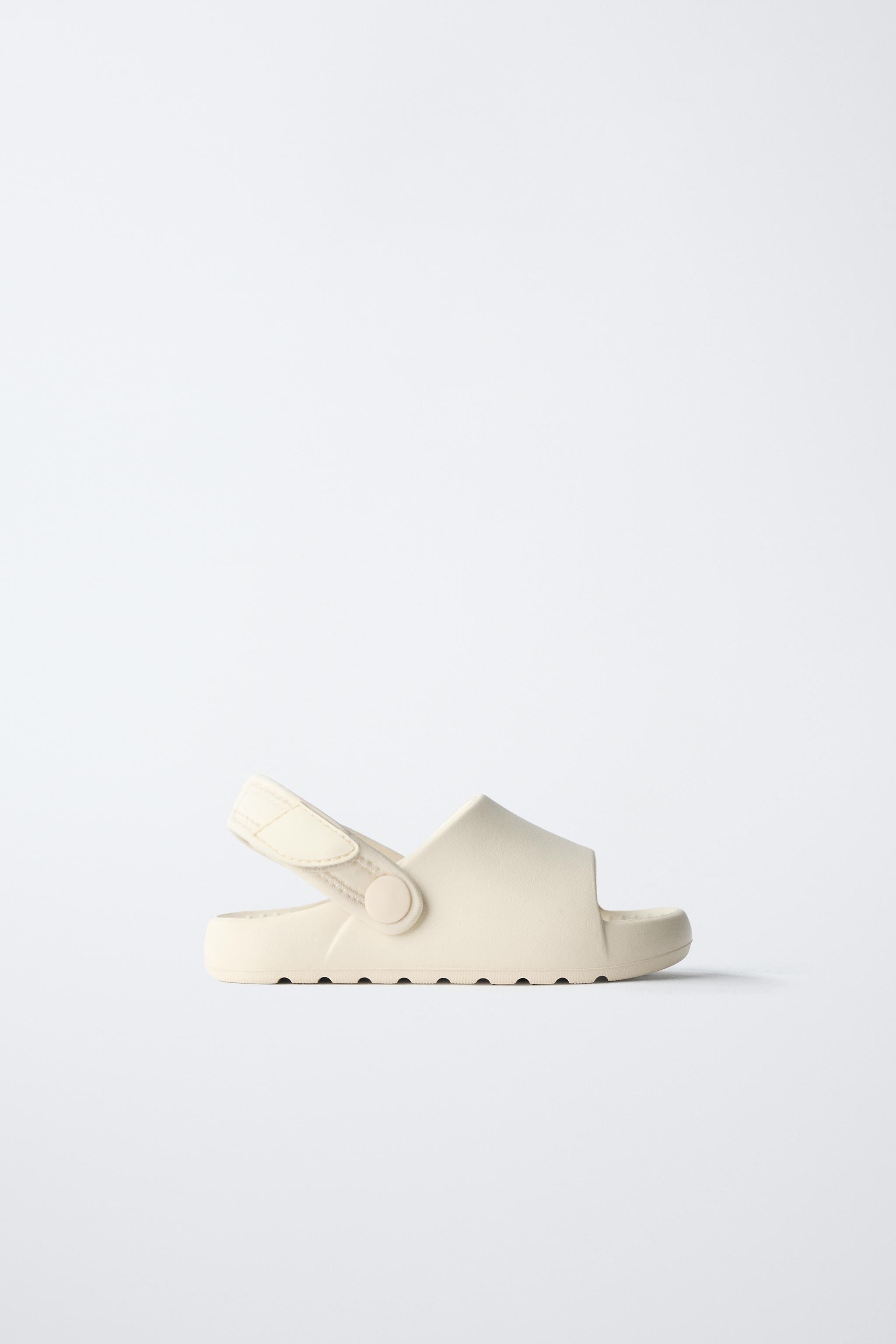 RUBBER SLIDE SANDALS